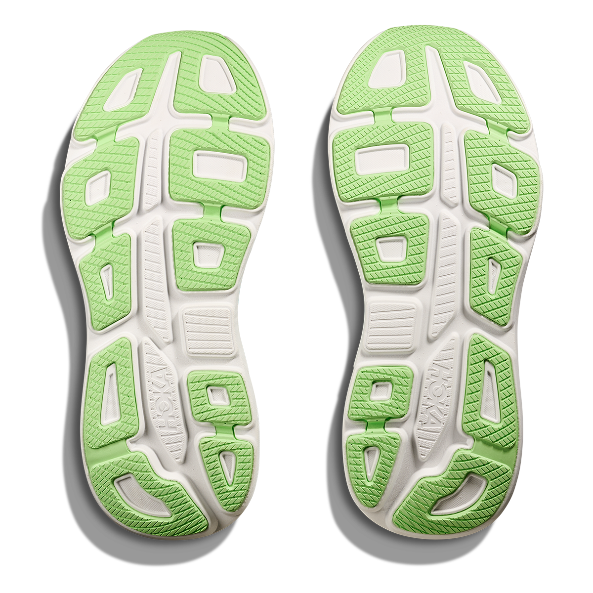 Hoka Bondi 9 Luna Moth - Blue Spark — Luna Moth - Blue Spark — Size D — Width 7 — Top View