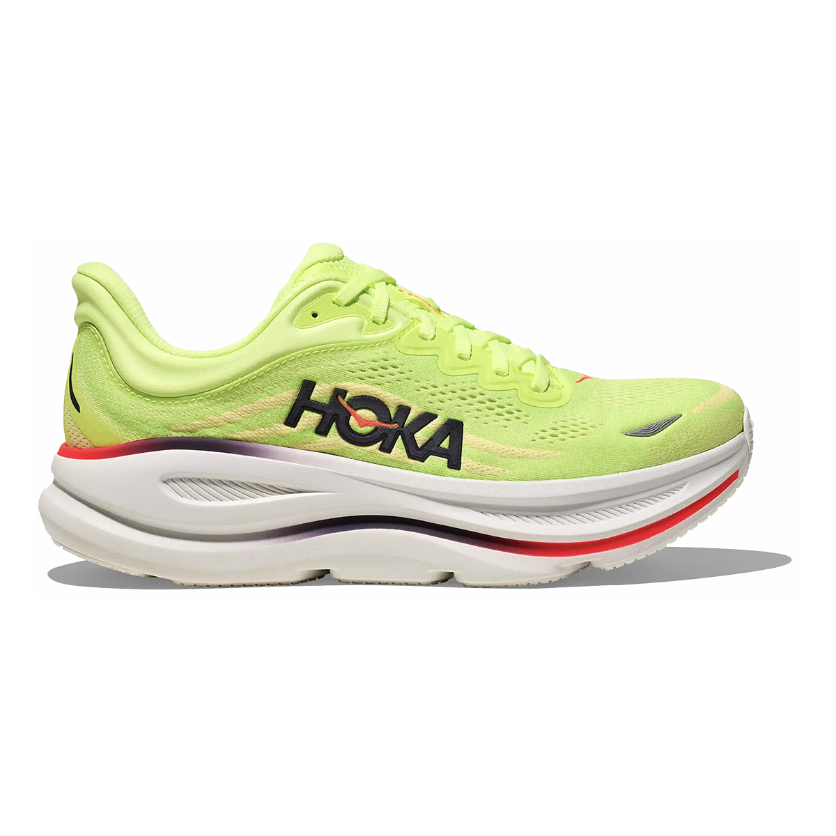 Hoka Bondi 9 — Thunder Cloud - Vermillion — Size D — Width 7 — Alternate View 33