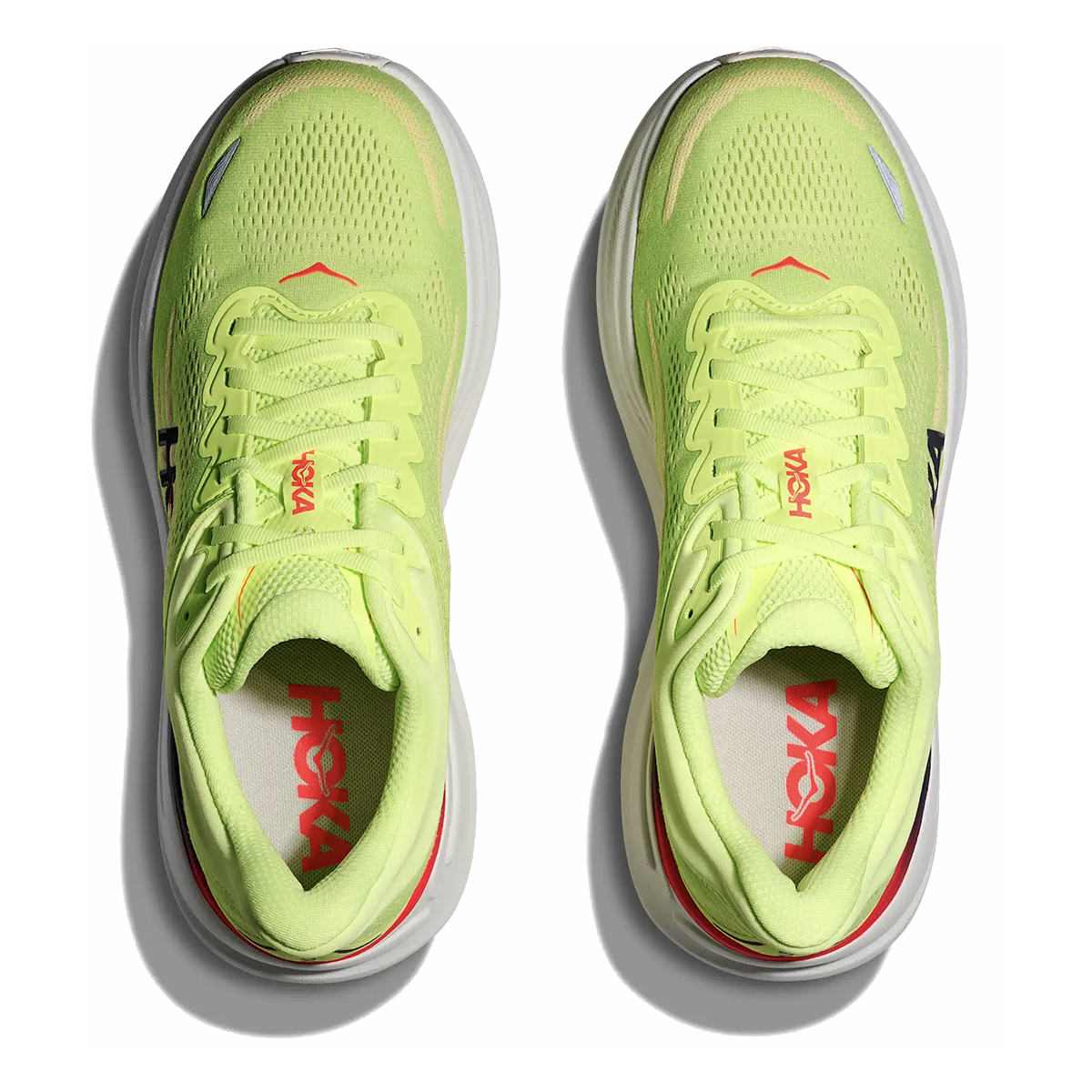 Hoka Bondi 9 — Thunder Cloud - Vermillion — Size D — Width 7 — Alternate View 35