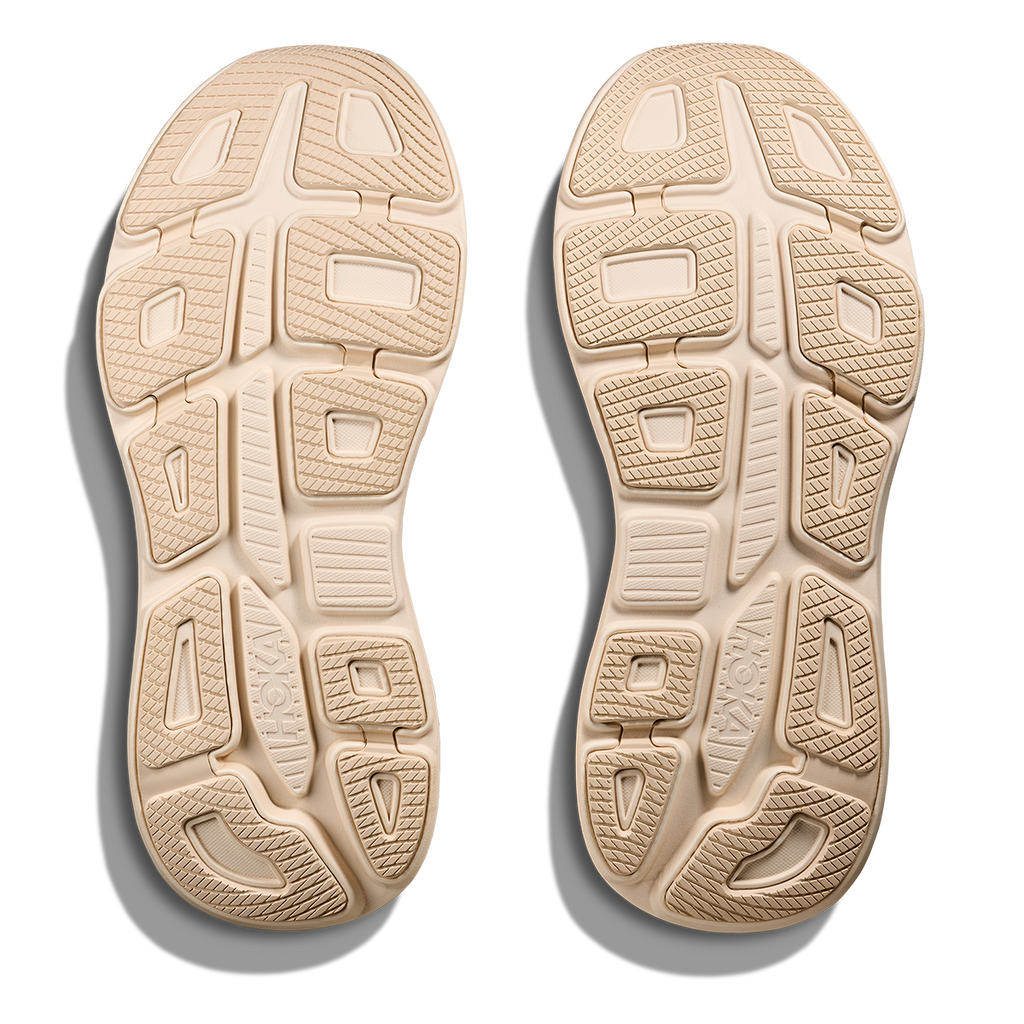 Hoka Bondi 9 Oatmeal - Oat Milk — Oatmeal - Oat Milk — Size D — Width 7 — Top View