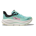 Hoka Bondi 9 Blue Spark - Mint Fluorite — Blue Spark - Mint Fluorite — Size B — Width 4 — Front View