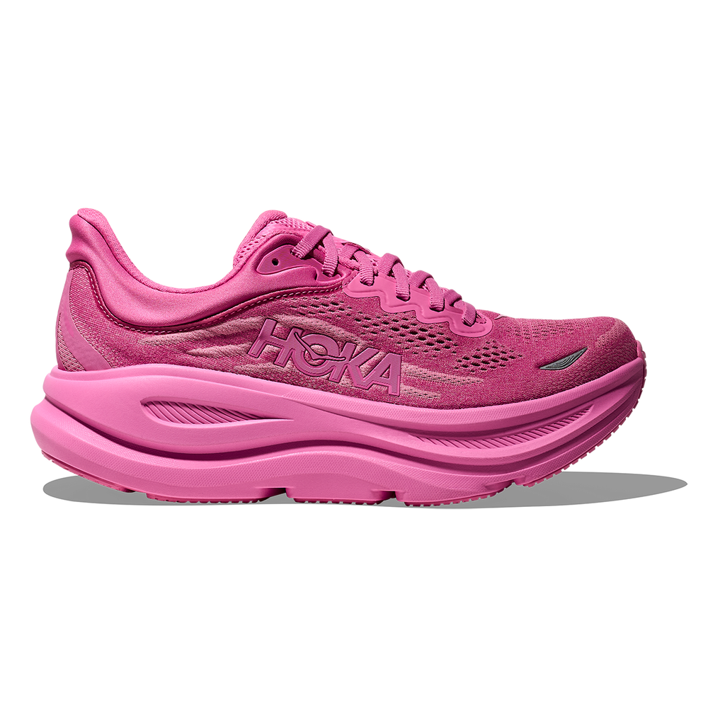Hoka Bondi 9 — Thunder Cloud - Vermillion — Size D — Width 7 — Alternate View 21