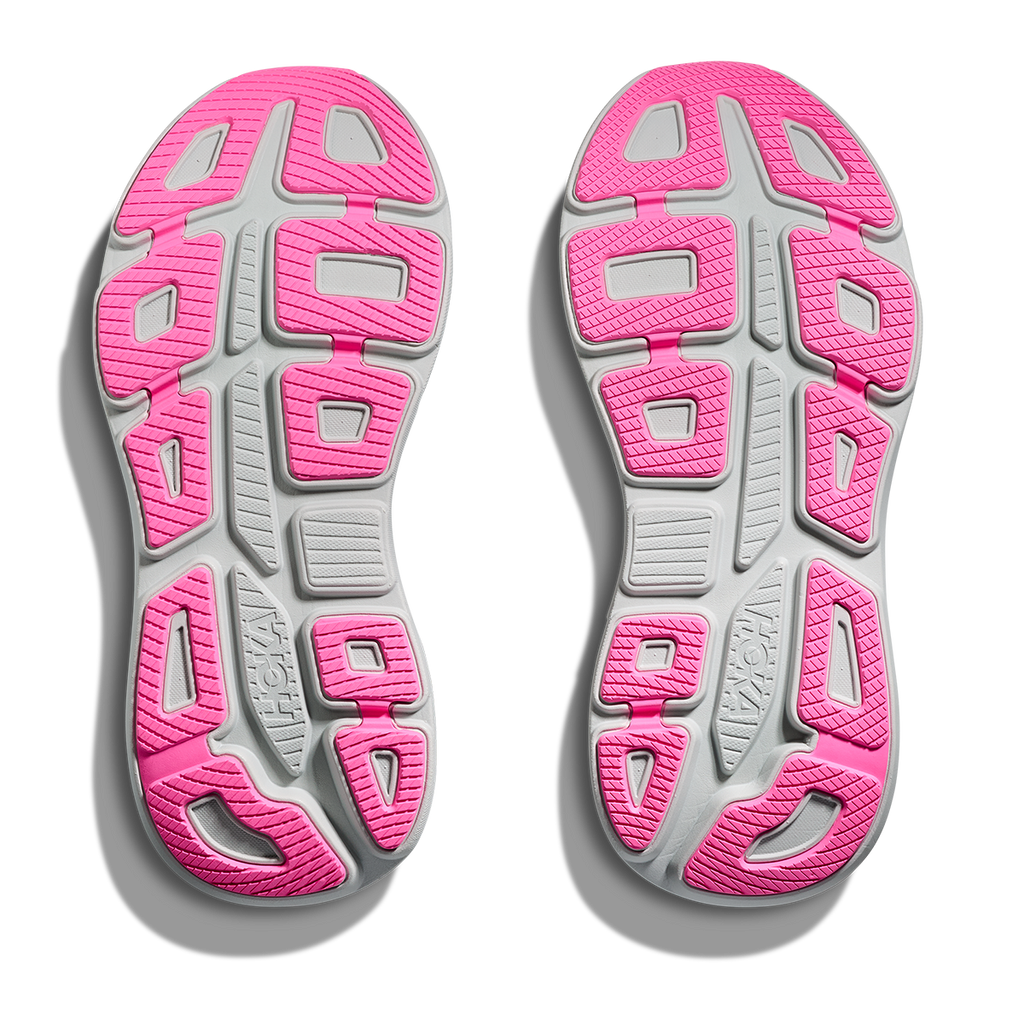 Hoka Bondi 9 Charcoal Grey - Grey Skies — Charcoal Grey - Grey Skies — Size B — Width 4 — Top View