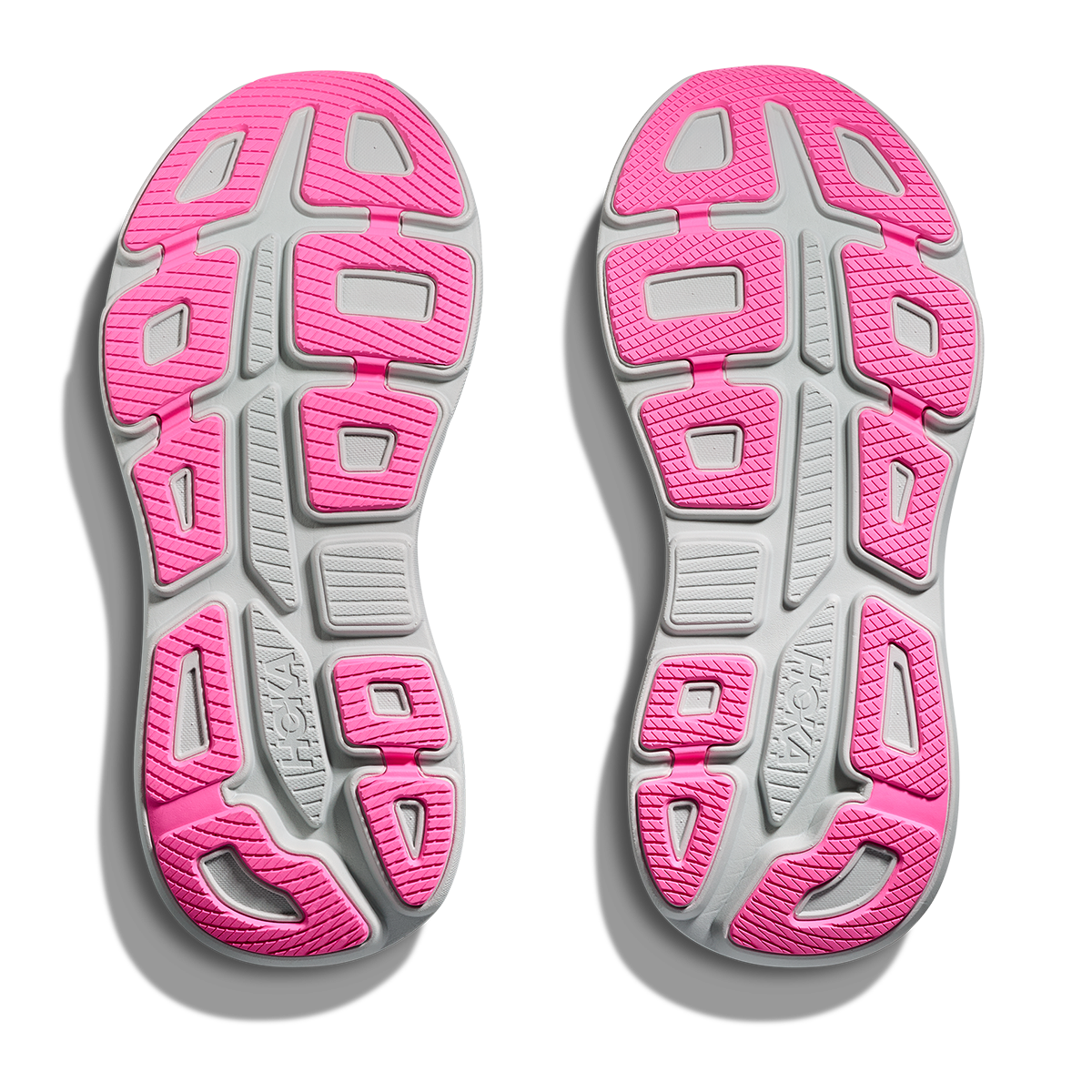 Hoka Bondi 9 Charcoal Grey - Grey Skies — Charcoal Grey - Grey Skies — Size B — Width 4 — Top View