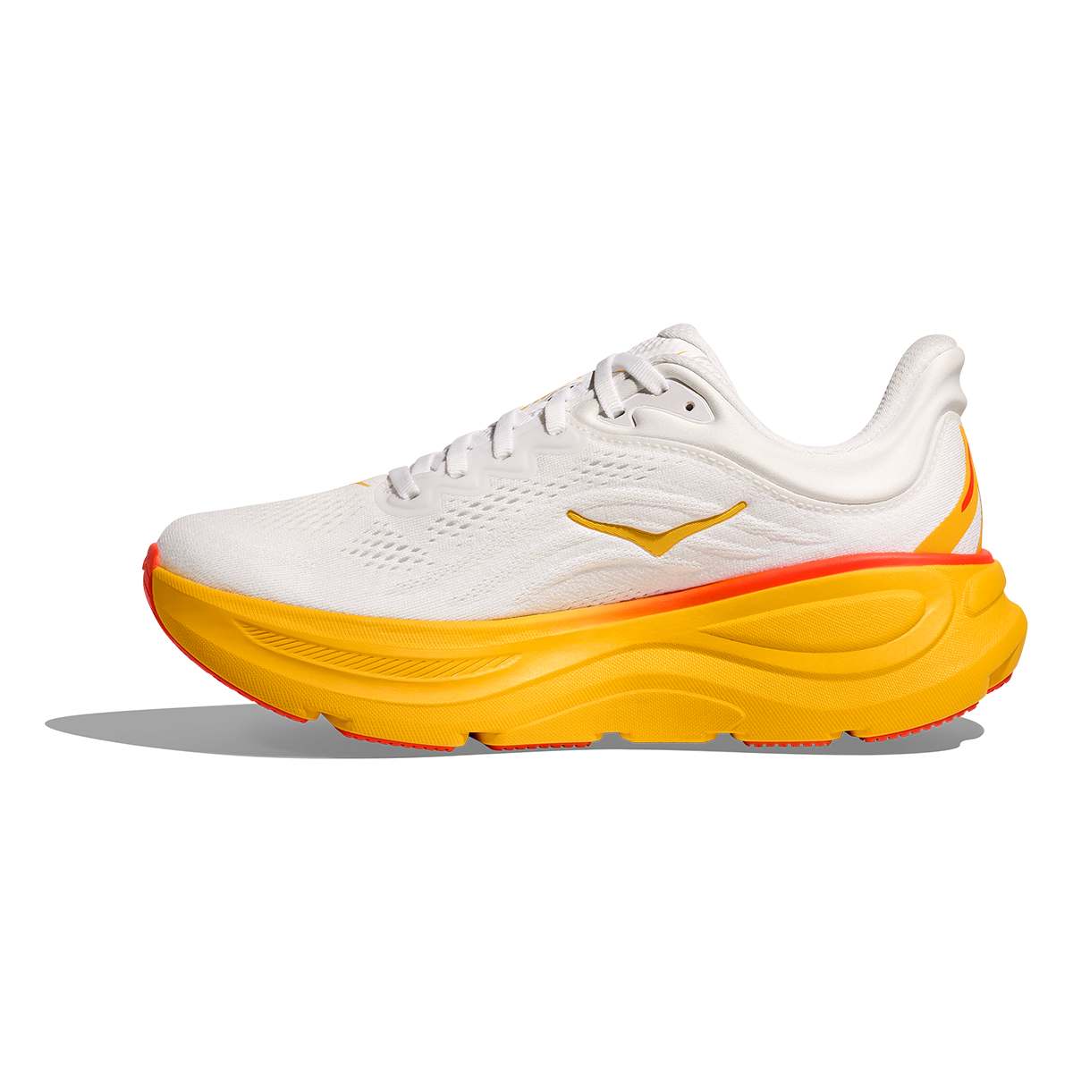Hoka Bondi 9 Frost - Sunflower — Frost - Sunflower — Size B — Width 4 — Side View