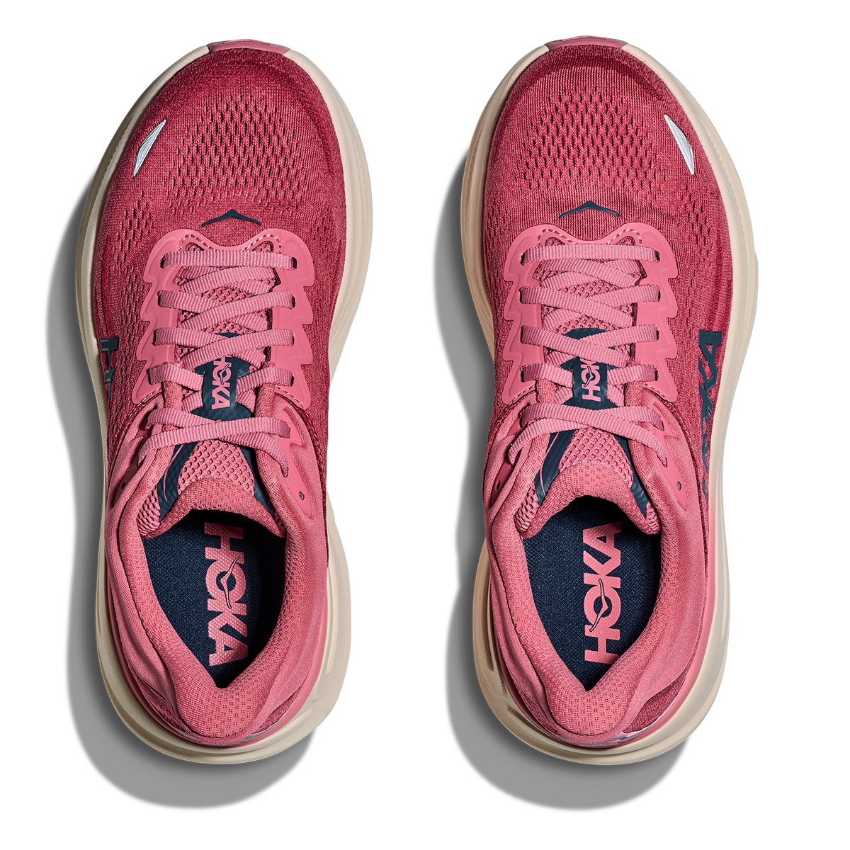 Hoka Bondi 9 — Rose Tea - Petal — Size B — Width 10.5 — Alternate View 31