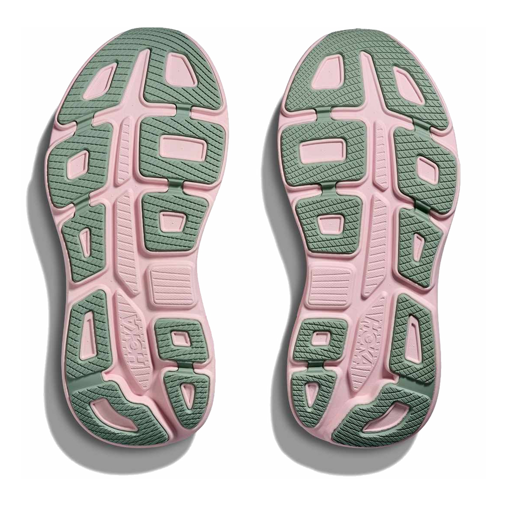 Hoka Bondi 9 — Rose Tea - Petal — Size B — Width 10.5 — Top View
