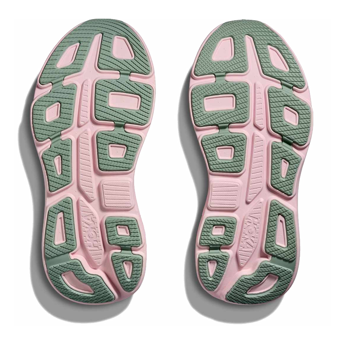 Hoka Bondi 9 — Rose Tea - Petal — Size B — Width 10.5 — Top View