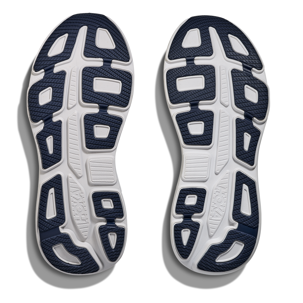 Hoka Bondi 9 Stardust - Cosmic Grey — Stardust - Cosmic Grey — Size D — Width 7 — Top View
