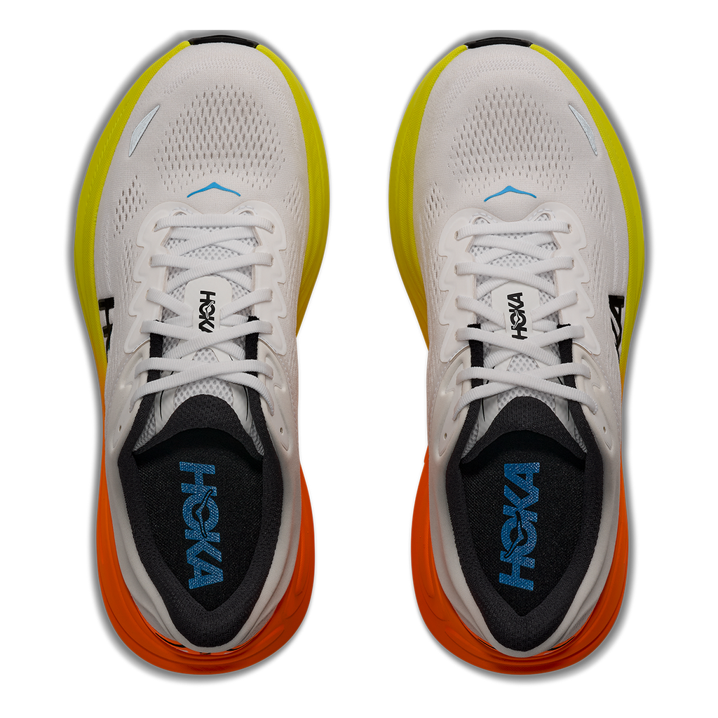 Hoka Bondi 9 — Thunder Cloud - Vermillion — Size D — Width 7 — Alternate View 46