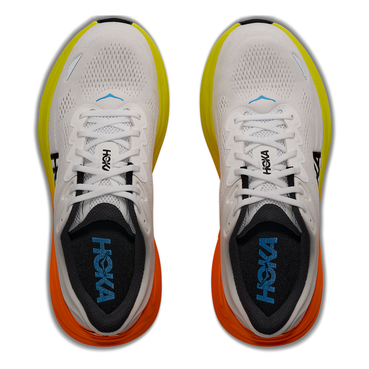 Hoka Bondi 9 — Thunder Cloud - Vermillion — Size D — Width 7 — Alternate View 46