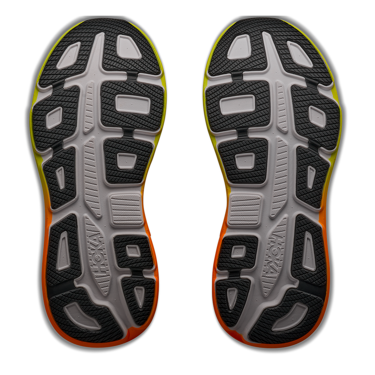 Hoka Bondi 9 — Thunder Cloud - Vermillion — Size D — Width 7 — Alternate View 47