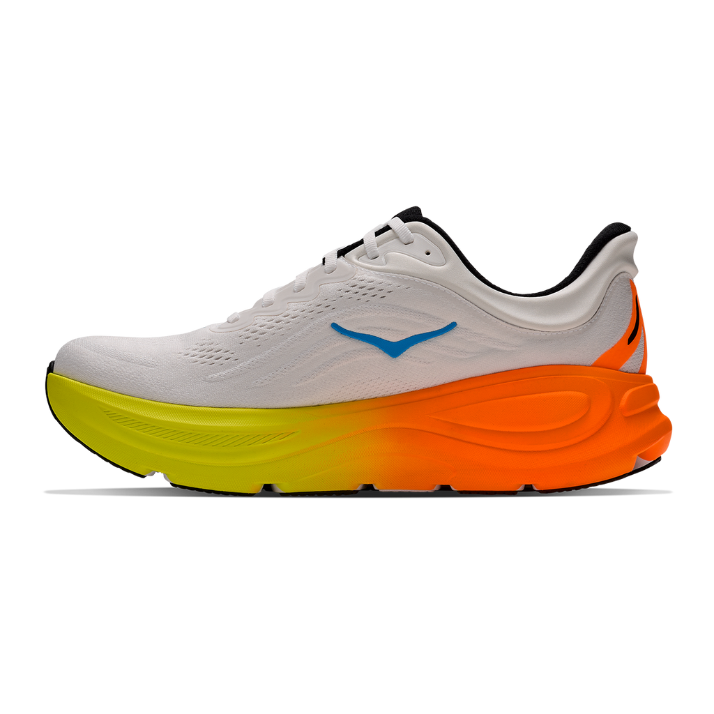 Hoka Bondi 9 — Thunder Cloud - Vermillion — Size D — Width 7 — Alternate View 45
