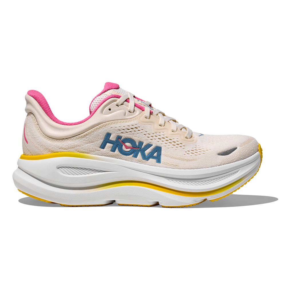 Hoka Bondi 9 Alabaster - Birch — Alabaster - Birch — Size B — Width 4 — Front View
