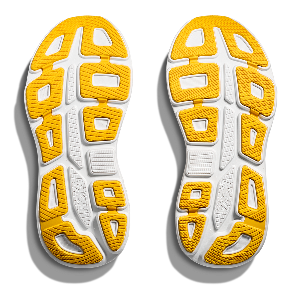 Hoka Bondi 9 Alabaster - Birch — Alabaster - Birch — Size B — Width 4 — Top View
