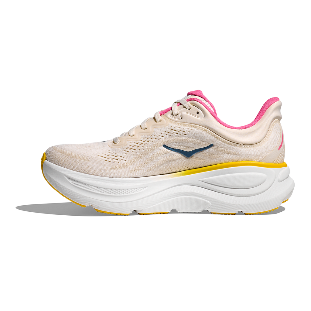 Hoka Bondi 9 Alabaster - Birch — Alabaster - Birch — Size B — Width 4 — Side View