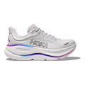 Hoka Bondi 9 Cosmic Grey - White — Cosmic Grey - White — Size B — Width 4 — Front View