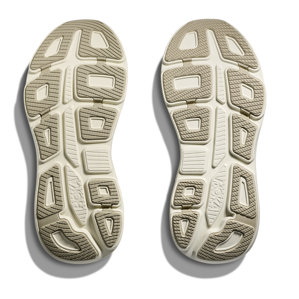 Hoka Bondi 9 Truffle Salt - Sea Glass — Truffle Salt - Sea Glass — Size B — Width 4 — Top View