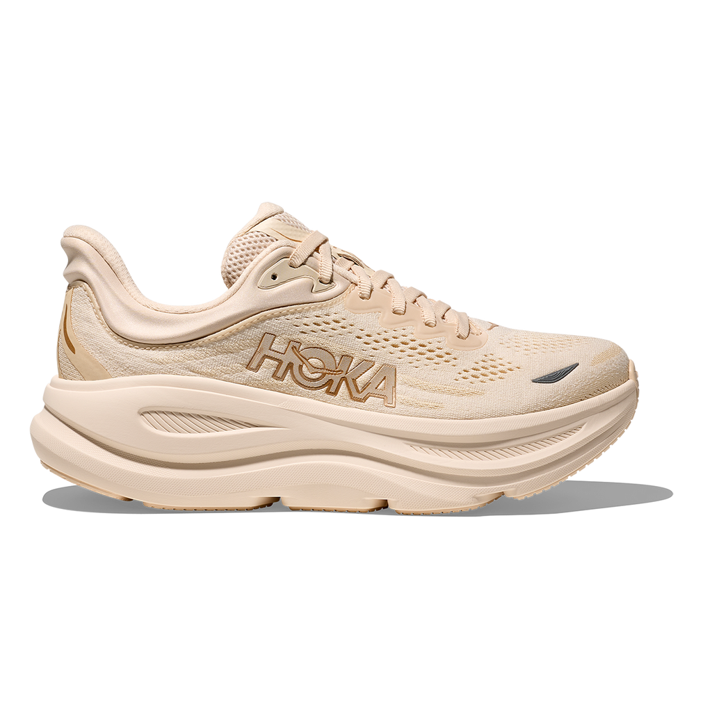 Hoka Bondi 9 Vanilla - Birch — Vanilla - Birch — Size B — Width 4 — Front View