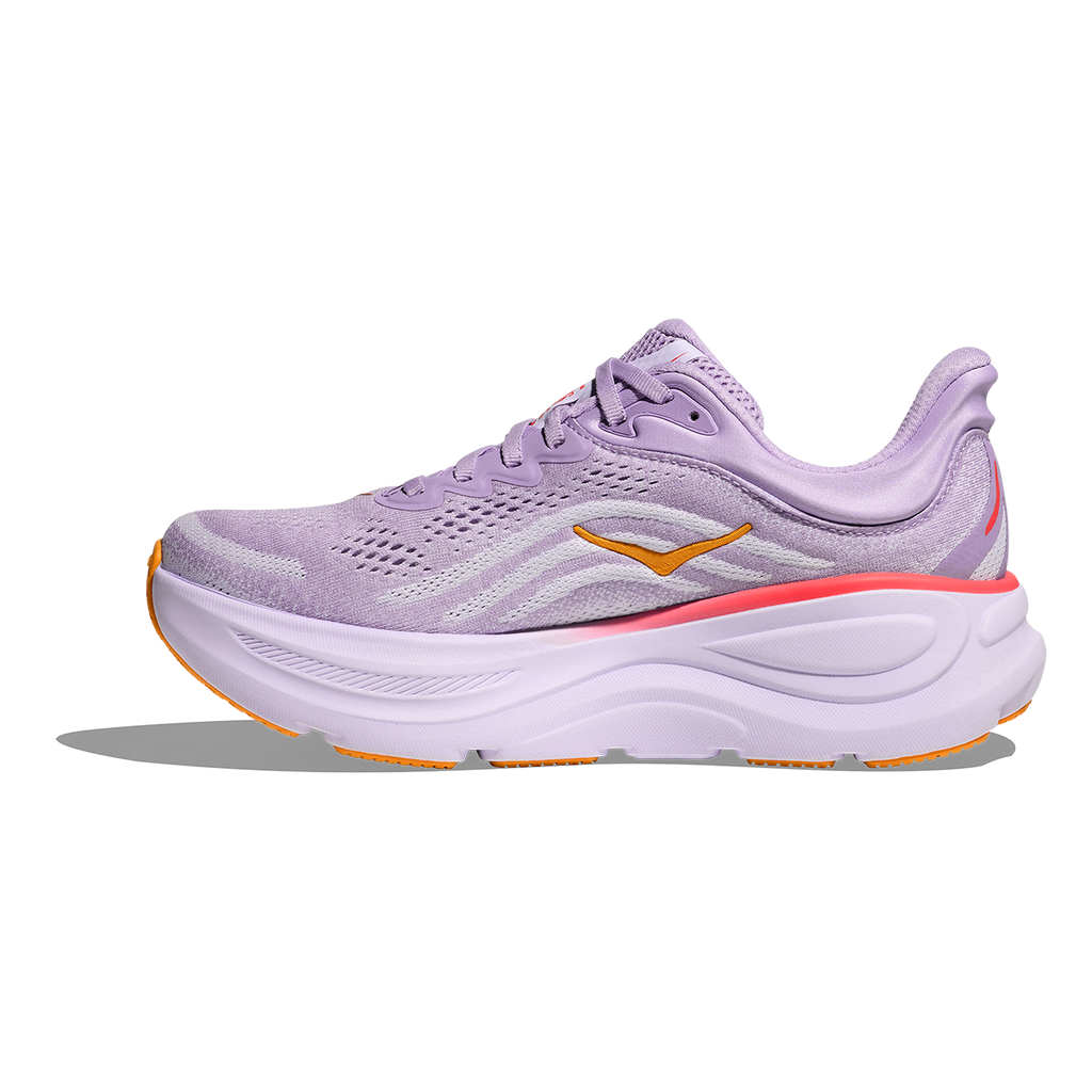 Hoka Bondi 9 Aster Flower - Starlight Glow — Aster Flower - Starlight Glow — Size B — Width 4 — Side View