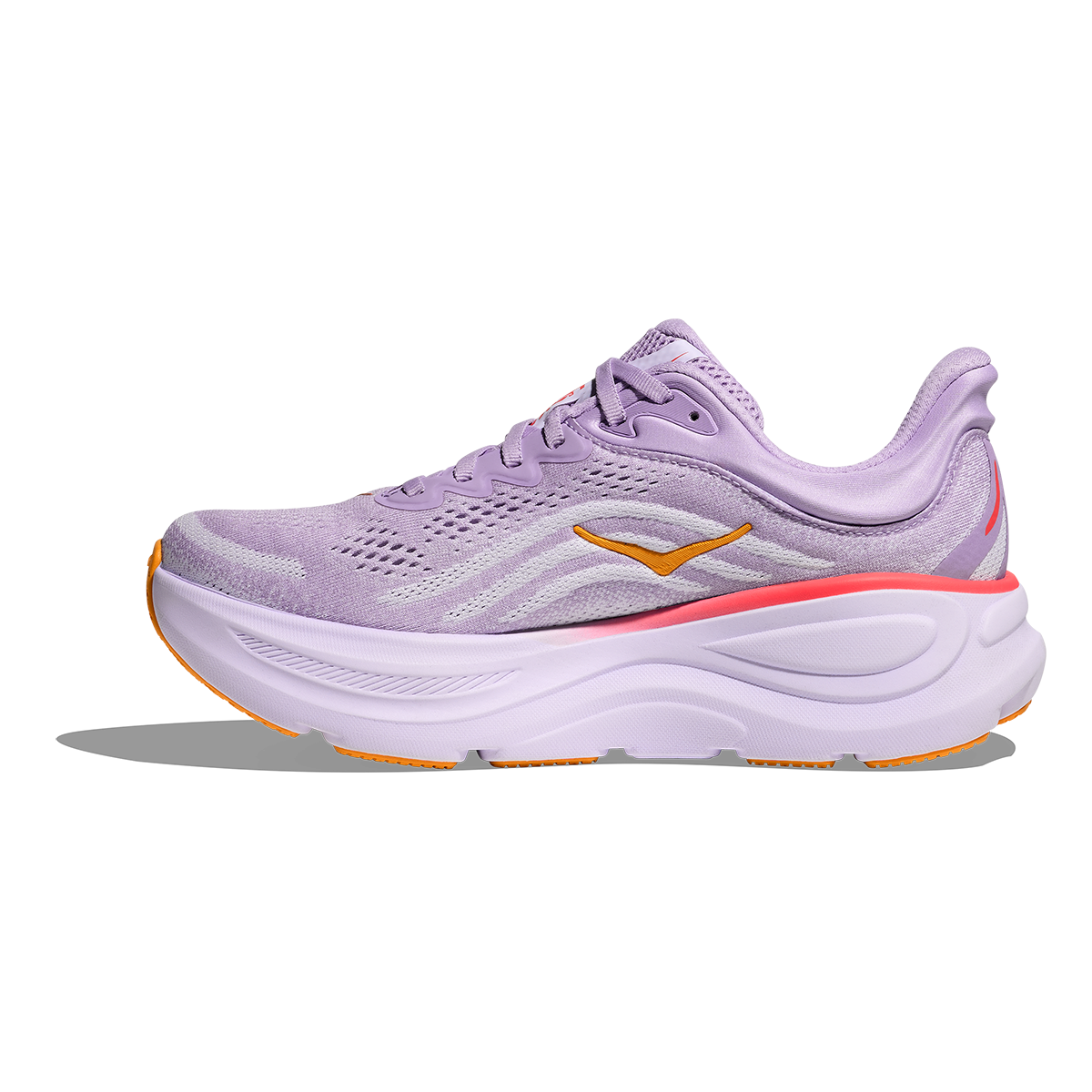 Hoka Bondi 9 Aster Flower - Starlight Glow — Aster Flower - Starlight Glow — Size B — Width 4 — Side View