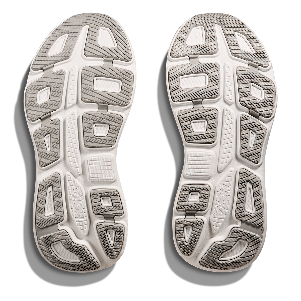 Hoka Bondi 9 Stardust - Silver — Stardust - Silver — Size B — Width 4 — Top View