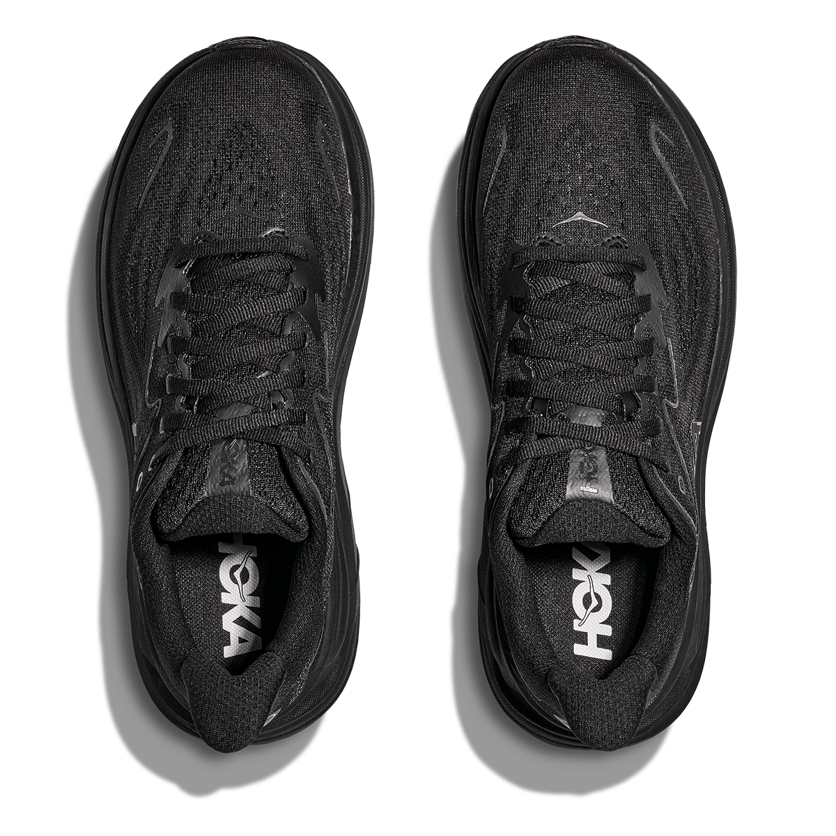 Hoka Clifton 10 — Black - White — Size D — Width 7 — Alternate View 23