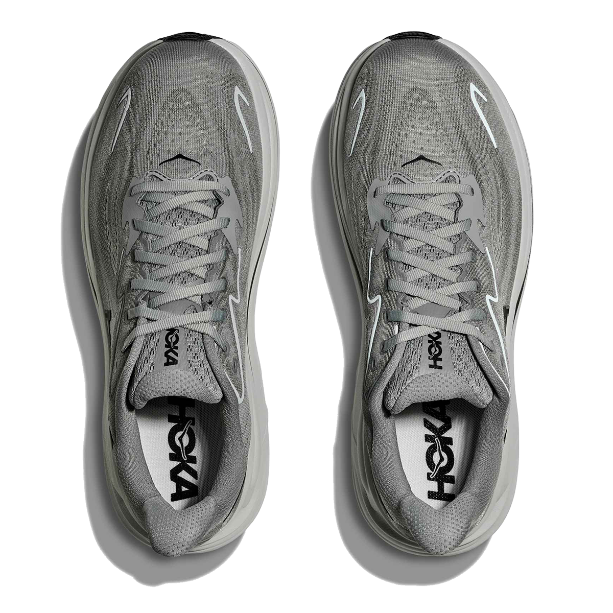 Hoka Clifton 10 — Black - White — Size D — Width 7 — Alternate View 63