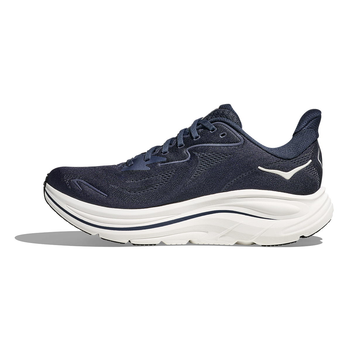 Hoka Clifton 10 — Black - White — Size D — Width 7 — Alternate View 46
