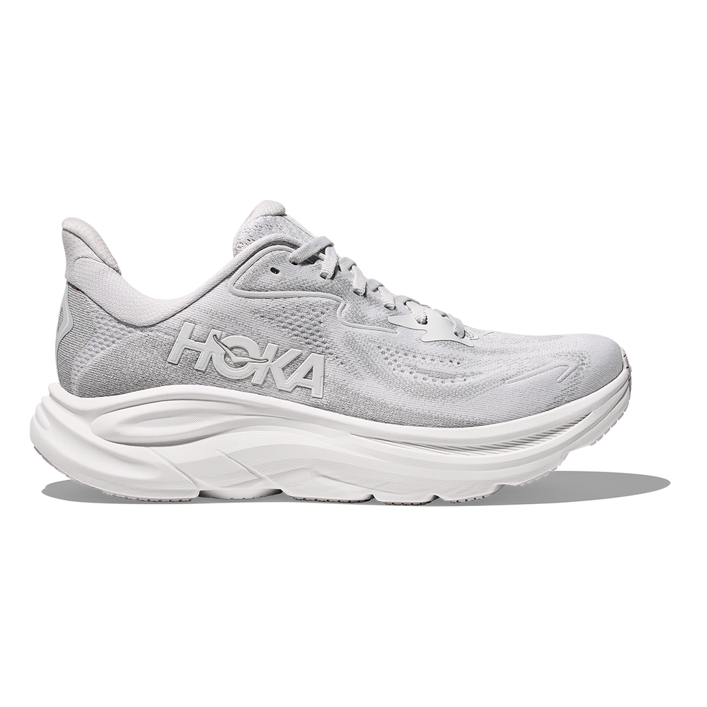 Hoka Clifton 10 — White - White — Size B — Width 4 — Alternate View 45