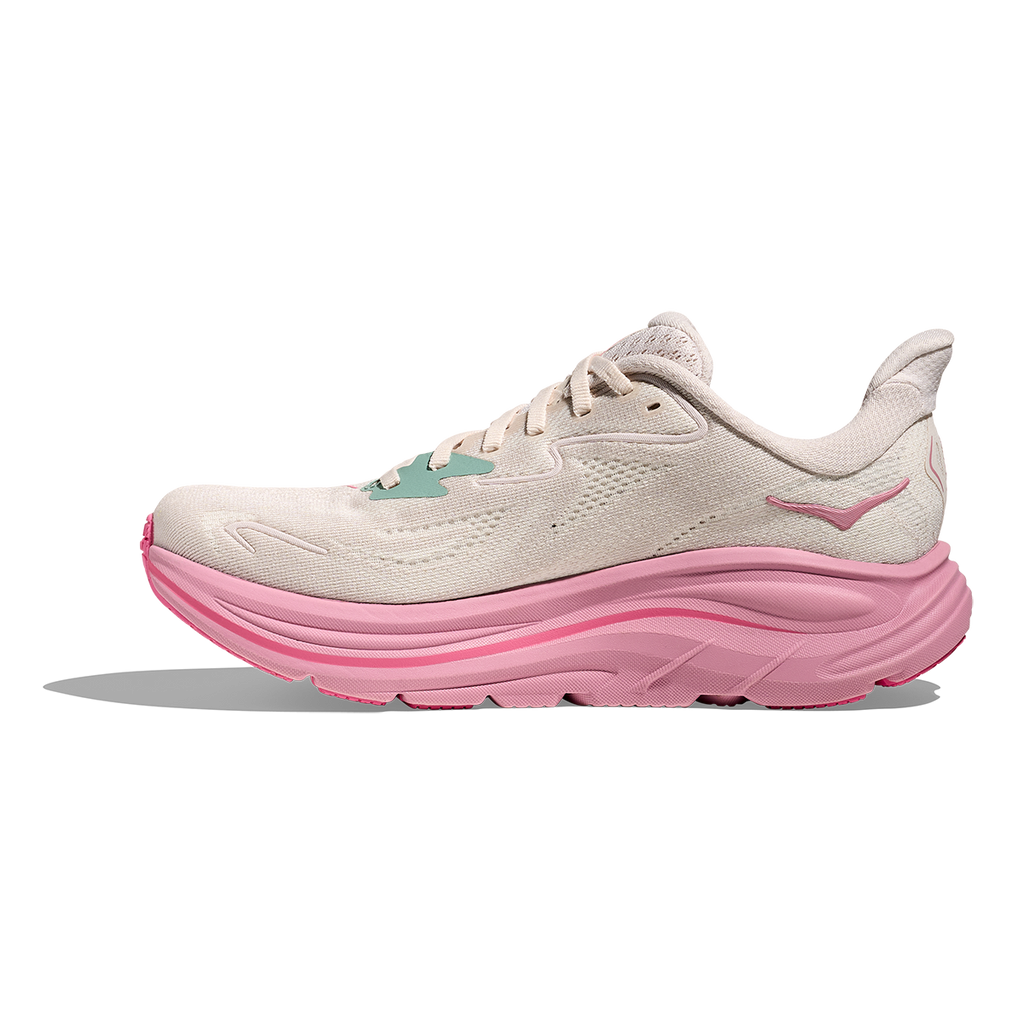 Hoka Clifton 10 Big Kids — Alpine Blue - Foggy Night — Size Y — Width 3.5 — Detail View