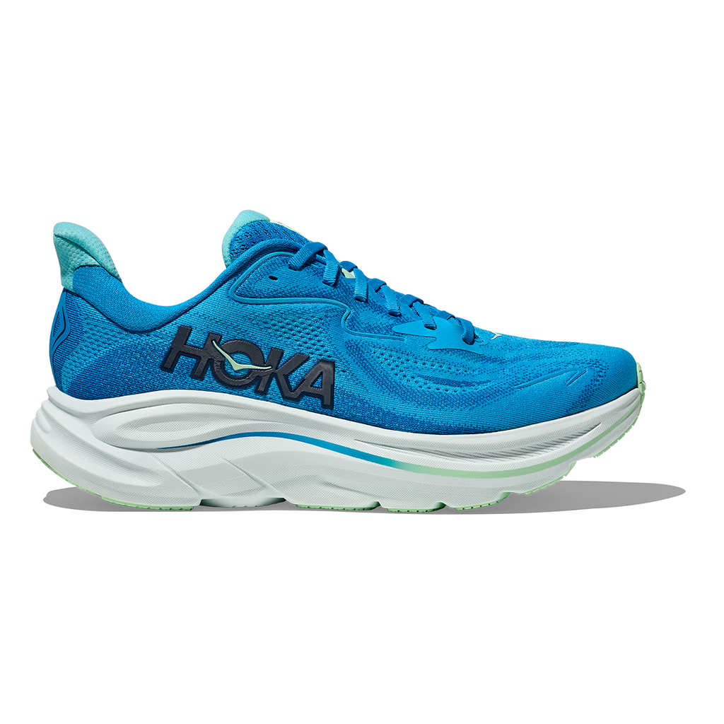 Hoka Clifton 10 — Black - White — Size D — Width 7 — Alternate View 9