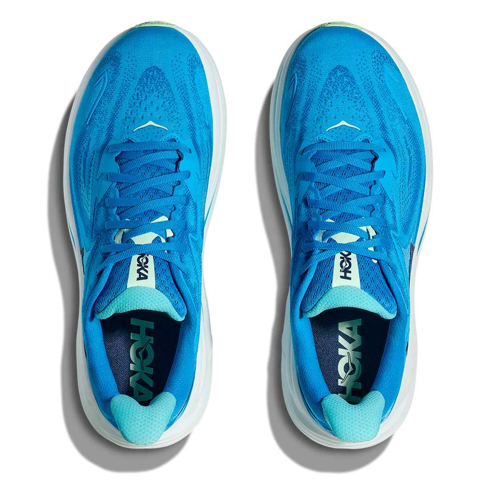 Hoka Clifton 10 — Black - White — Size D — Width 7 — Alternate View 11