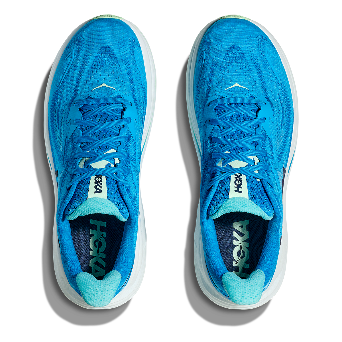 Hoka Clifton 10 — Black - White — Size D — Width 7 — Alternate View 11