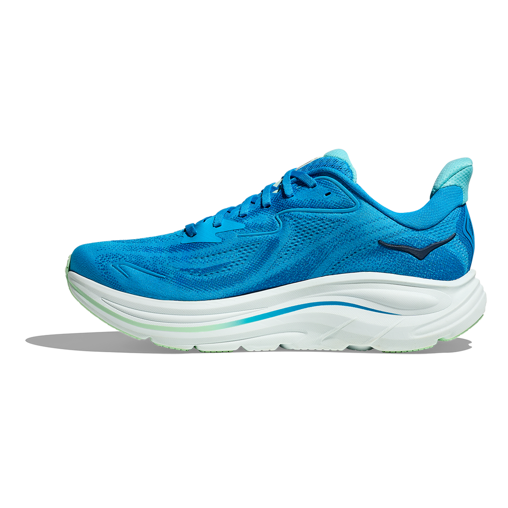 Hoka Clifton 10 — Black - White — Size D — Width 7 — Alternate View 10