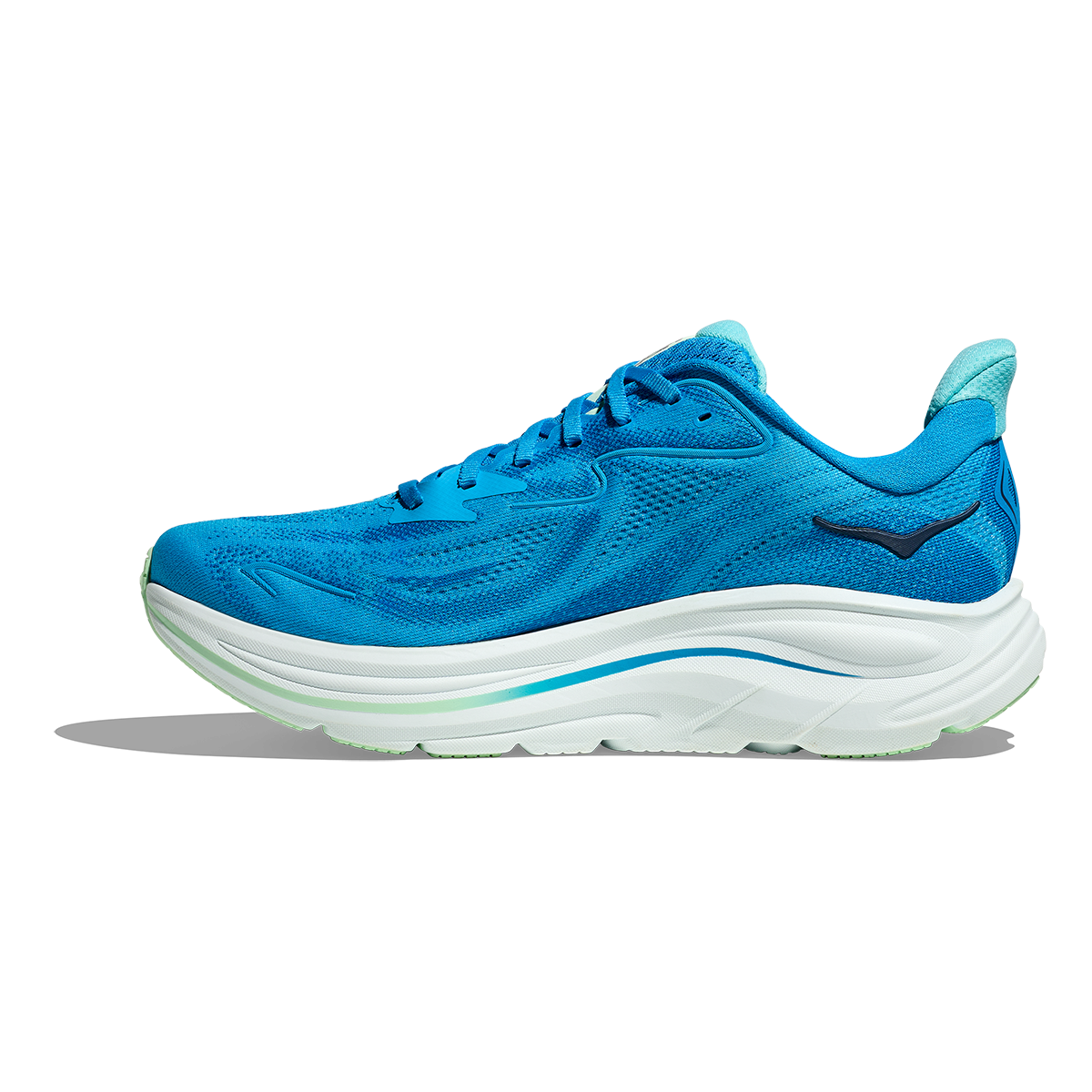 Hoka Clifton 10 — Black - White — Size D — Width 7 — Alternate View 10