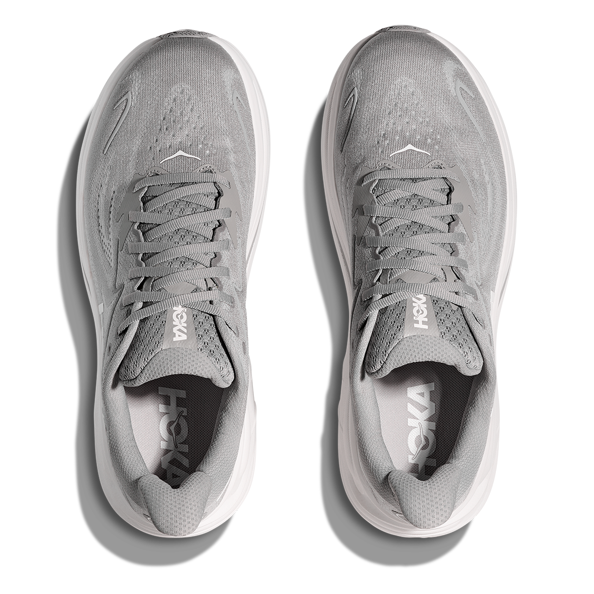 Hoka Clifton 10 — Black - White — Size D — Width 7 — Alternate View 43