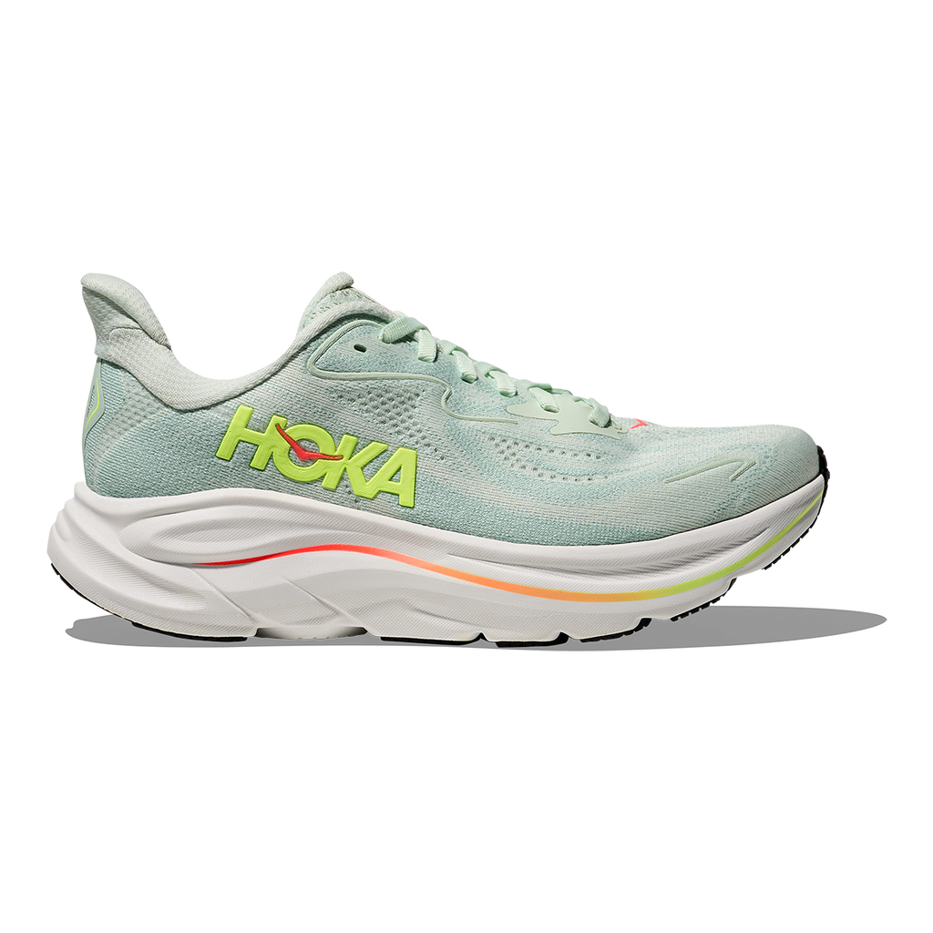 Hoka Clifton 10 — White - White — Size B — Width 4 — Detail View
