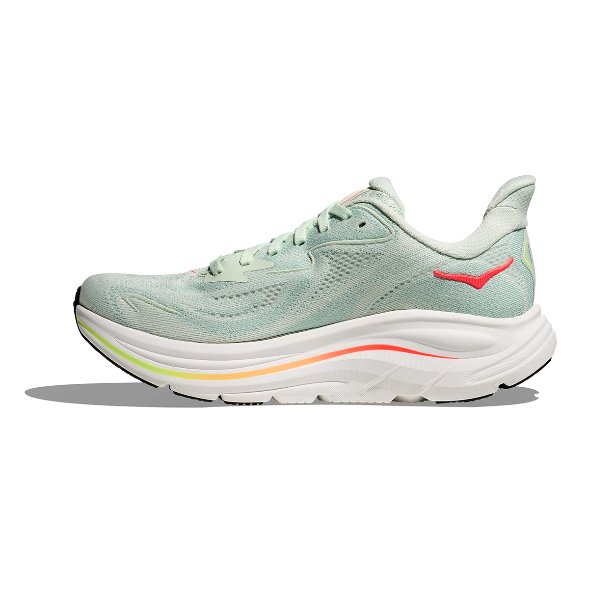 Hoka Clifton 10 — White - White — Size B — Width 4 — Lifestyle View