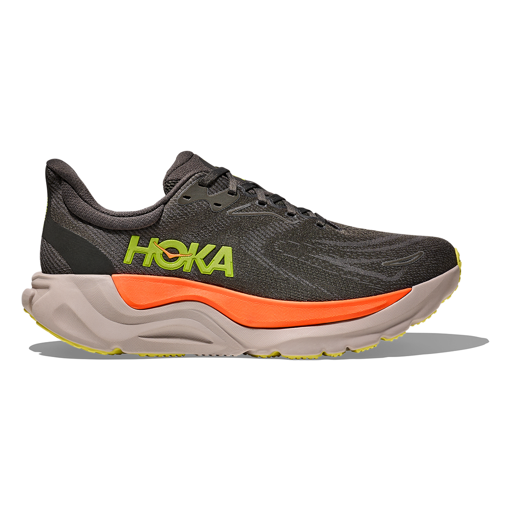 Hoka Arahi 8 — Black - Black — Size D — Width 8 — Detail View