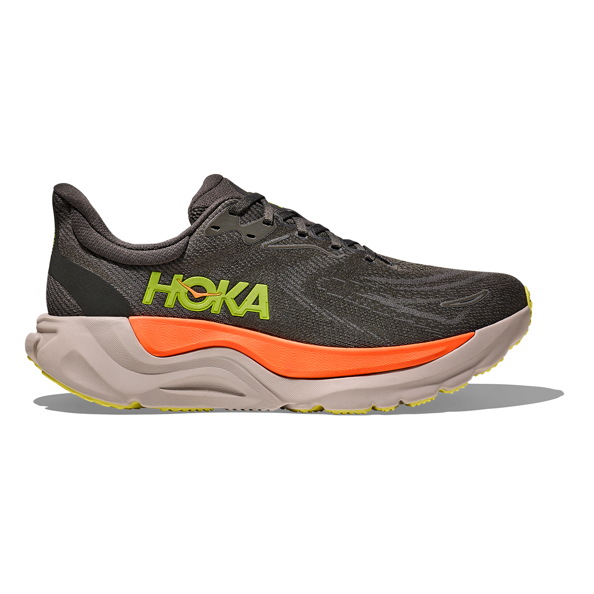 Hoka Arahi 8 — Black - Black — Size D — Width 8 — Detail View