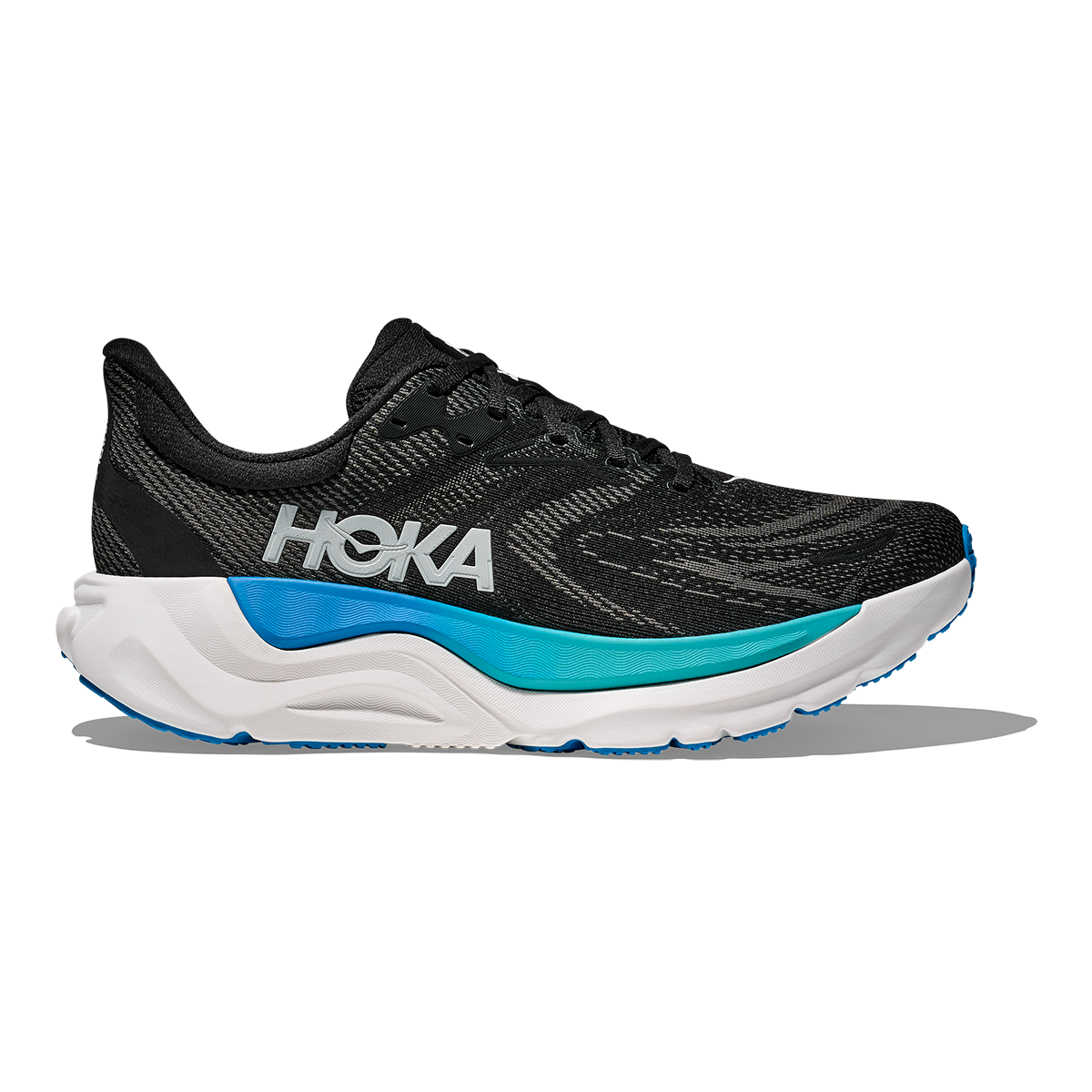 Hoka Arahi 8 — Black - Black — Size D — Width 8 — Alternate View 9