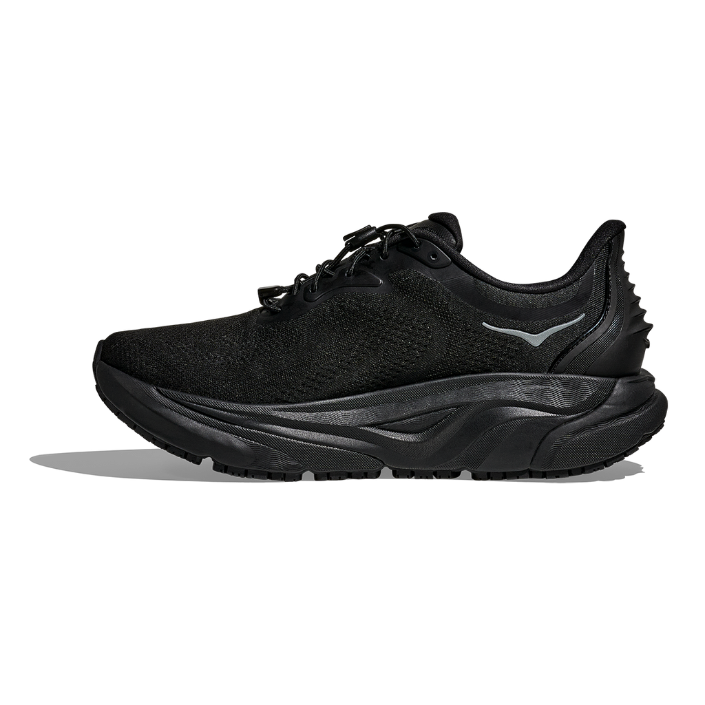 Hoka Arahi SR — Squid Ink - Carbon Black — Size B — Width 5 — Side View