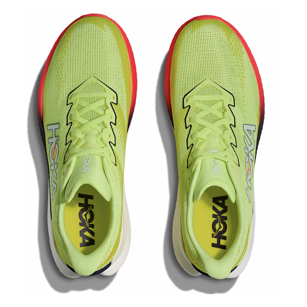 Hoka Mach X 3 — Neon Rose - Neon Tangerine — Size B — Width 6.5 — Alternate View 7