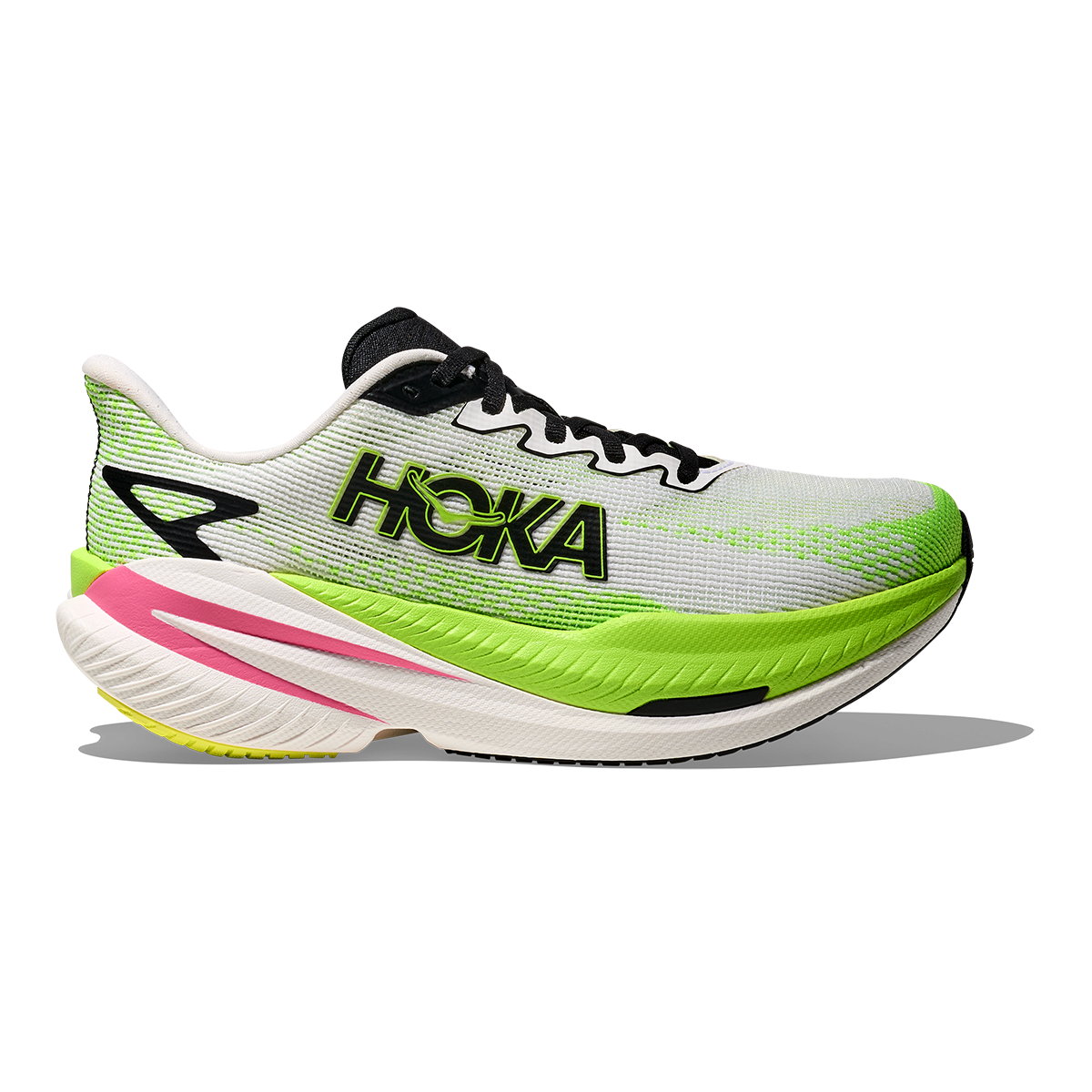 Hoka Mach X 3 — Neon Rose - Neon Tangerine — Size B — Width 6.5 — Alternate View 9