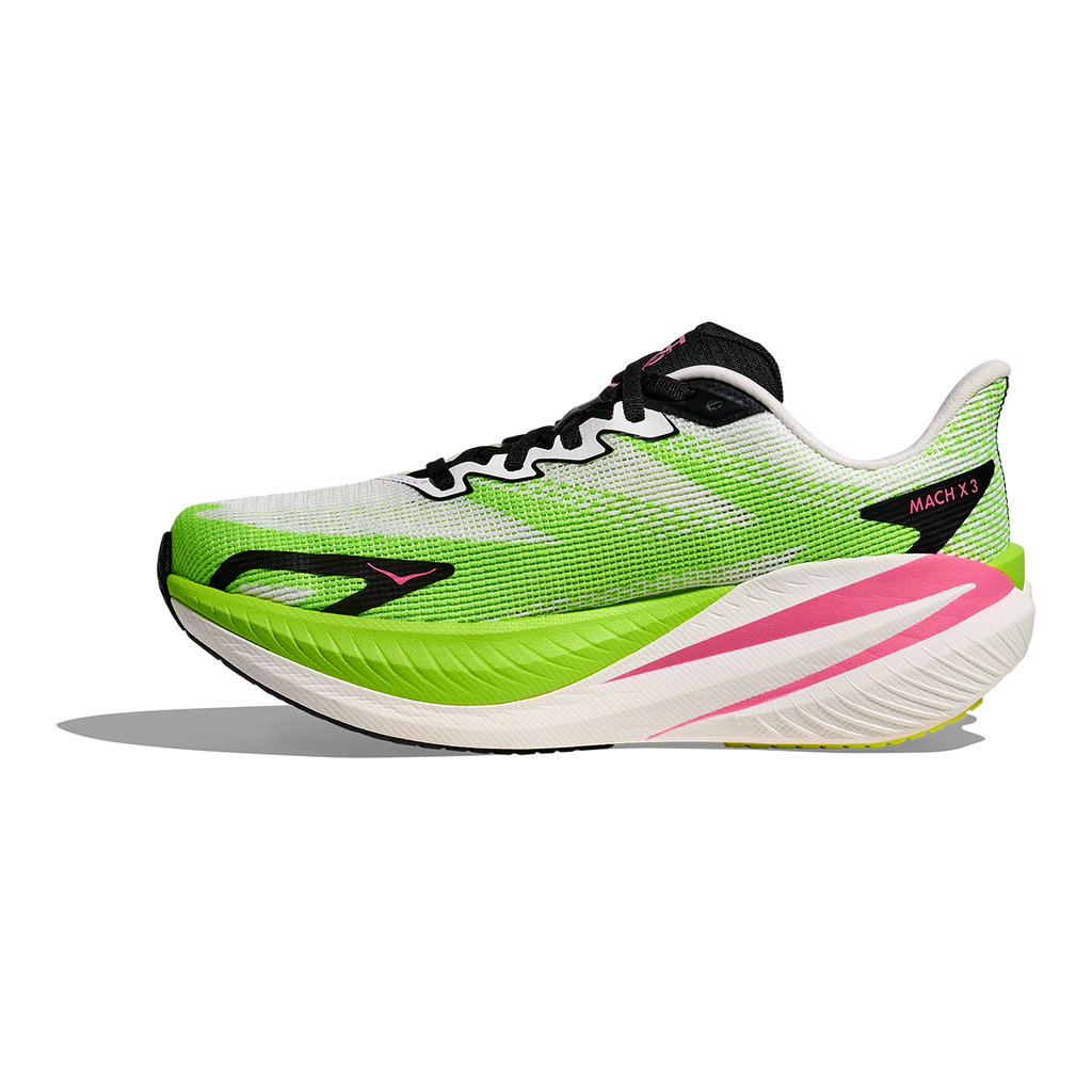 Hoka Mach X 3 — Neon Rose - Neon Tangerine — Size B — Width 6.5 — Alternate View 10