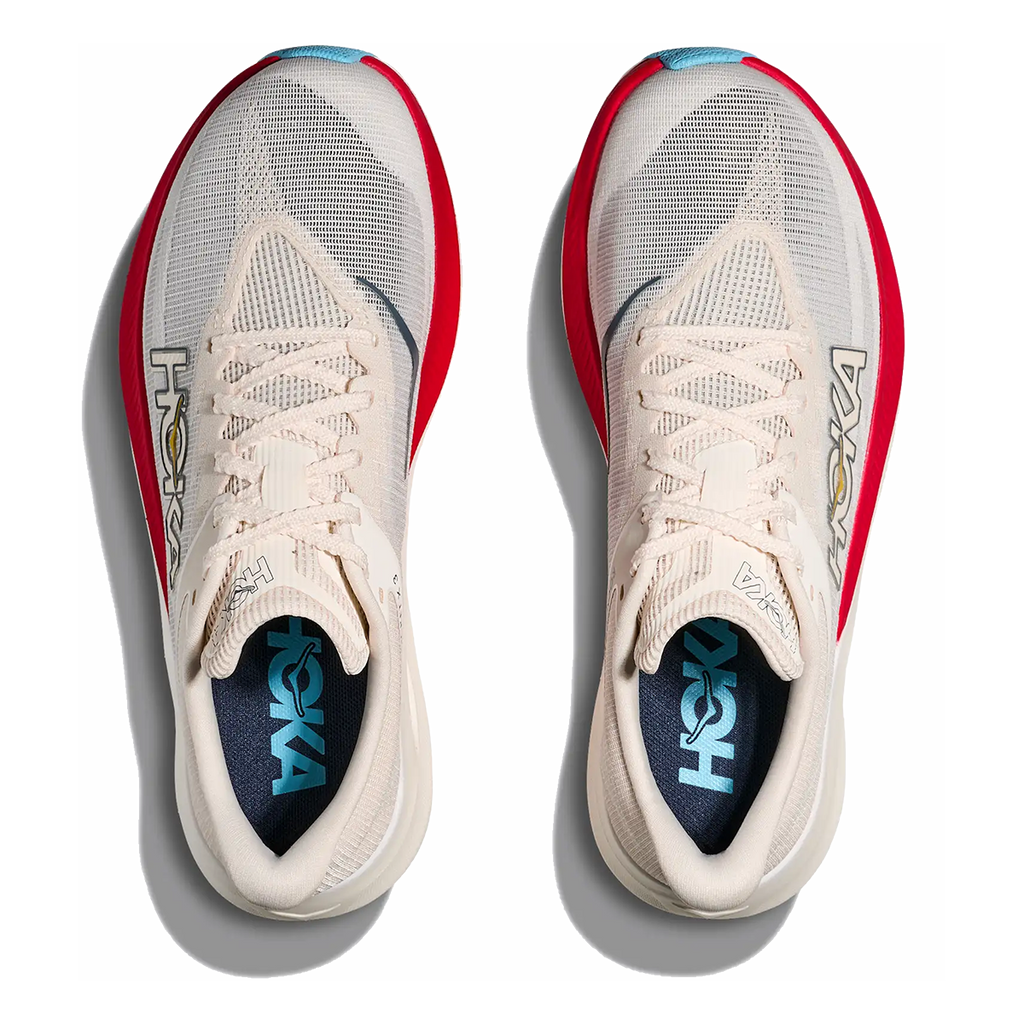 Hoka Rocket X 3 — White - Black — Size D — Width 5.5 M / 6.5 W — Alternate View 15