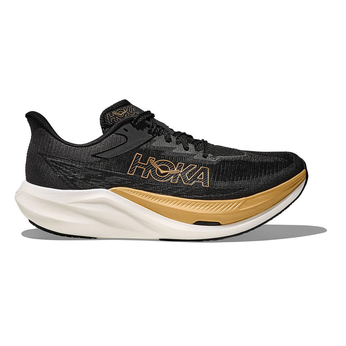 Hoka Rocket X 3 — White - Black — Size D — Width 5.5 M / 6.5 W — Alternate View 9