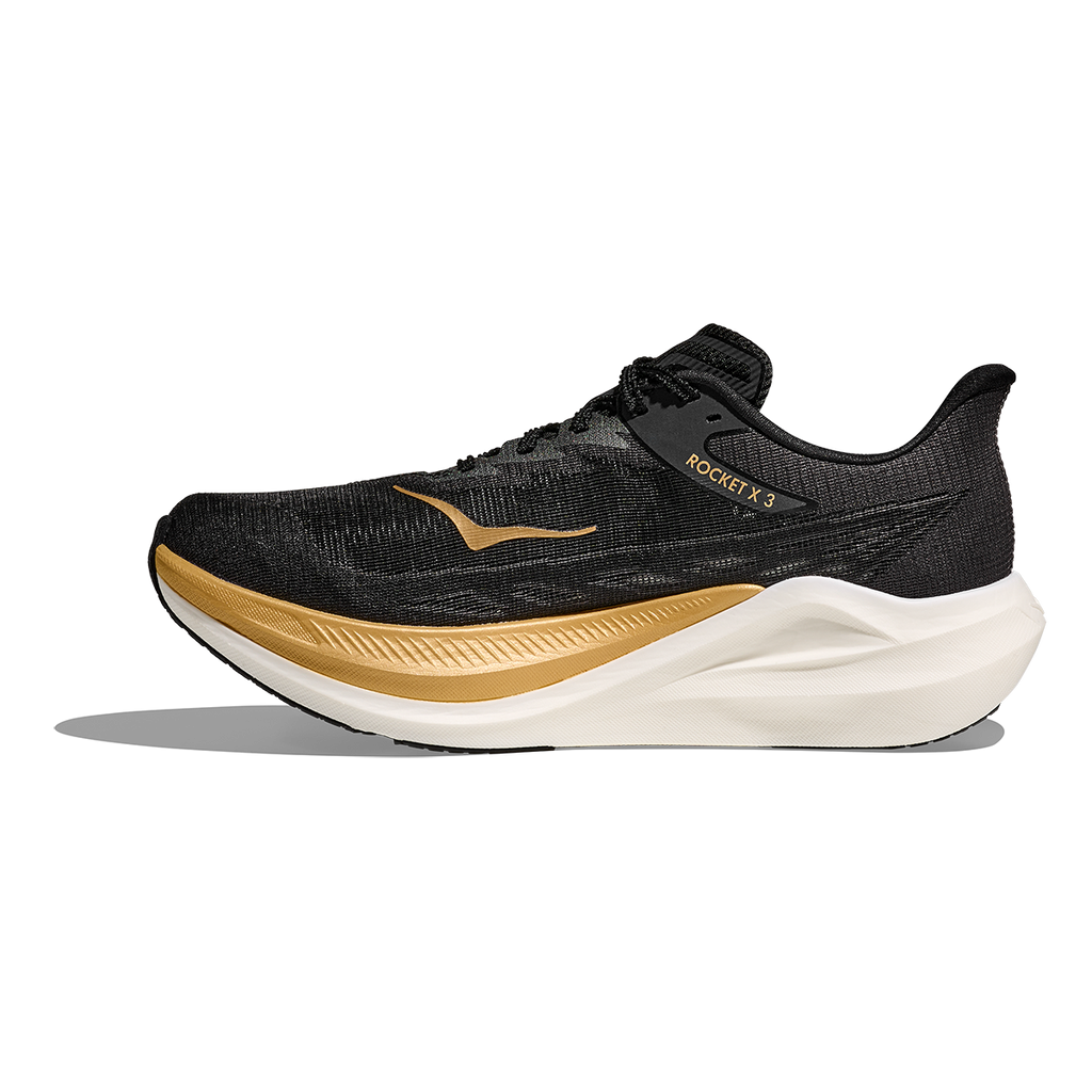 Hoka Rocket X 3 — White - Black — Size D — Width 5.5 M / 6.5 W — Alternate View 10