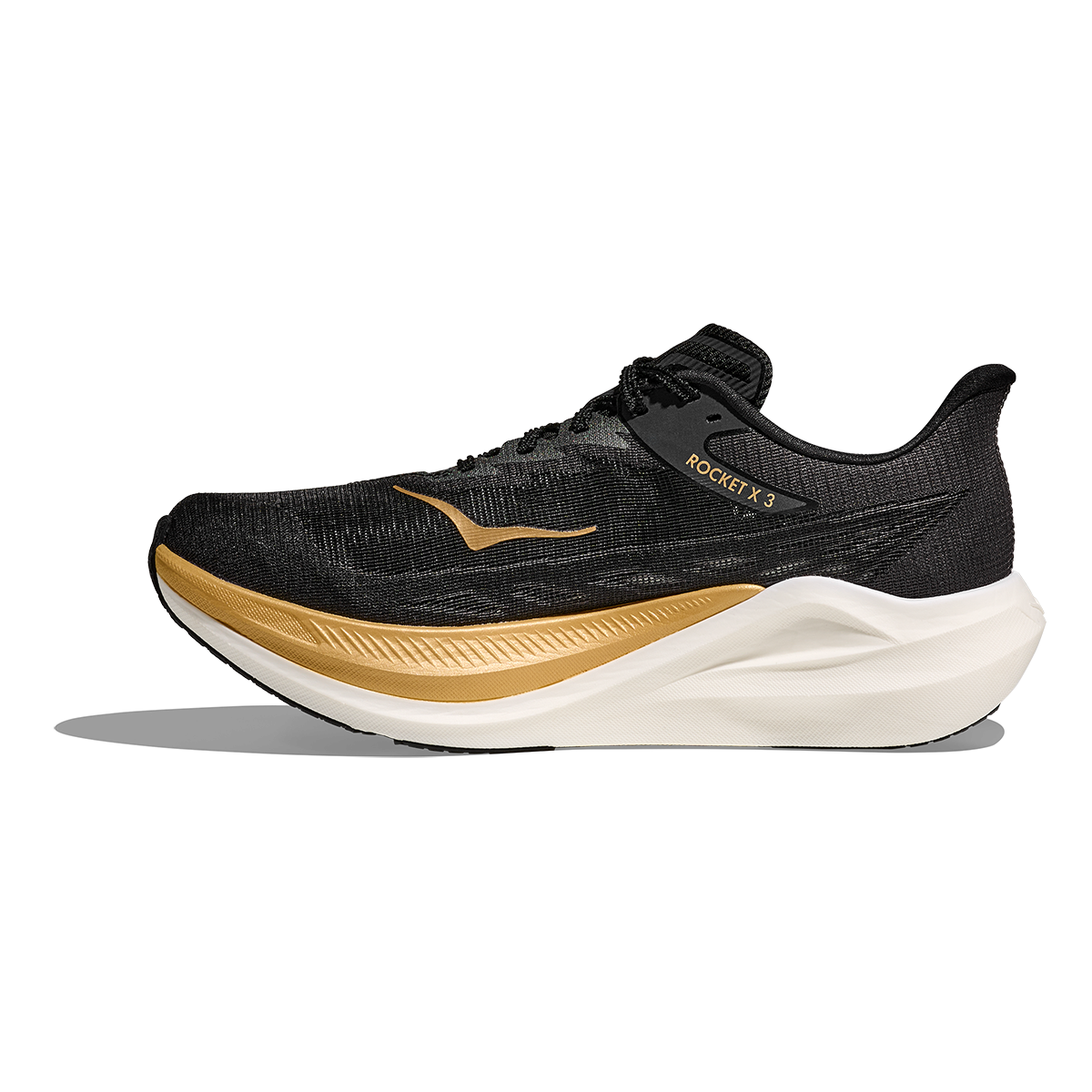 Hoka Rocket X 3 — White - Black — Size D — Width 5.5 M / 6.5 W — Alternate View 10